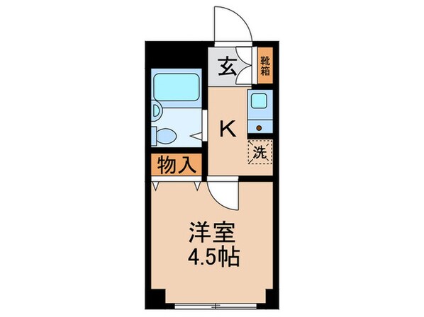 ロベリア六番館の物件間取画像